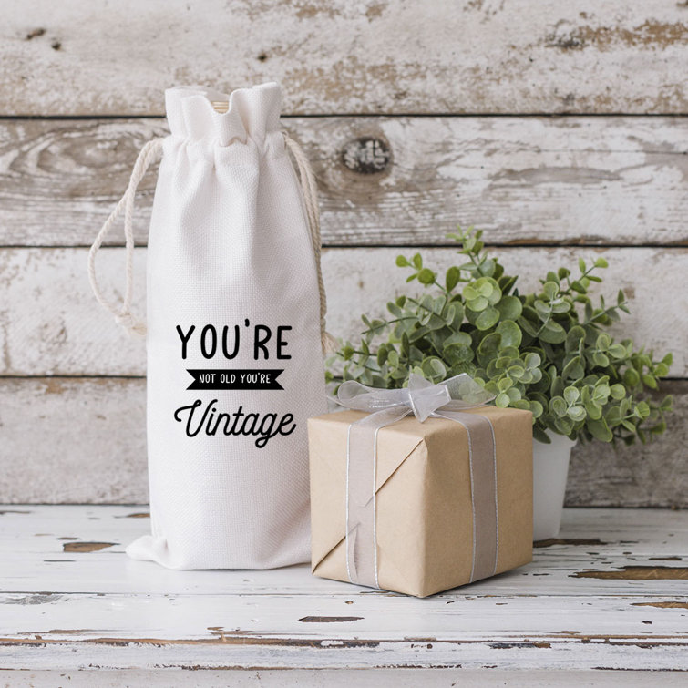 Personalised wine bottle bags deals